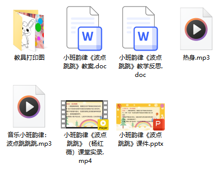 小班韵律《波点跳跳》 小班韵律《波点跳跳》