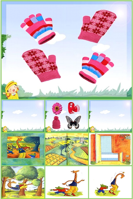 大班语言《天生一对》